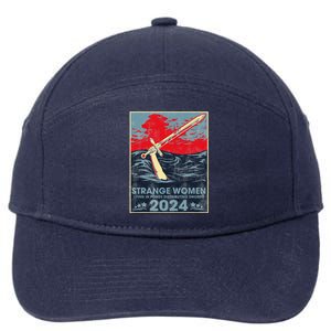 Strange Women Lying In Ponds Distributing Swords 2024 7-Panel Snapback Hat