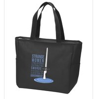 Strange Women Lying In Ponds Distributing Swords Zip Tote Bag