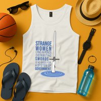 Strange Women Lying In Ponds Distributing Swords Tank Top