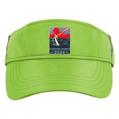 Strange Women Lying In Ponds Distributing Swords Design Adult Drive Performance Visor