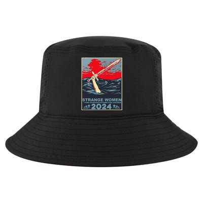 Strange Women Lying In Ponds Distributing Swords Design Cool Comfort Performance Bucket Hat