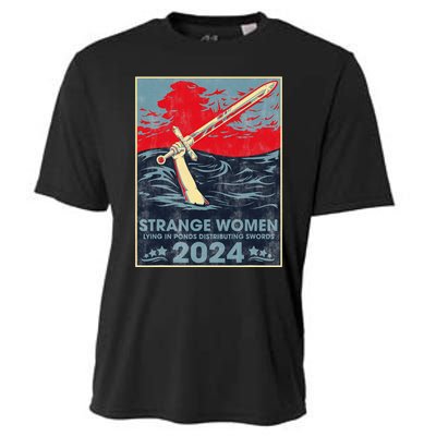 Strange Women Lying In Ponds Distributing Swords 2024 Cooling Performance Crew T-Shirt