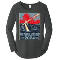 Strange Women Lying In Ponds Distributing Swords 2024 Women's Perfect Tri Tunic Long Sleeve Shirt