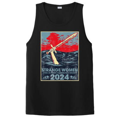 Strange Women Lying In Ponds Distributing Swords 2024 PosiCharge Competitor Tank