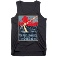 Strange Women Lying In Ponds Distributing Swords 2024 Tank Top