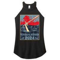 Strange Women Lying In Ponds Distributing Swords 2024 Women's Perfect Tri Rocker Tank