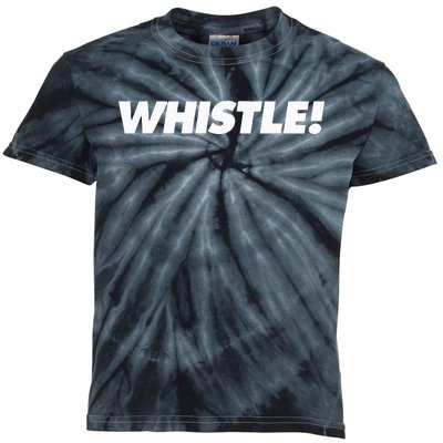 Sports Whistle Loud and Clear Kids Tie-Dye T-Shirt