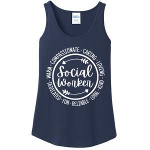 Social Worker Life Social Work Appreciation Ladies Essential Tank