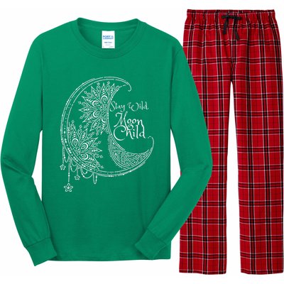 Stay Wild Moon Child Long Sleeve Pajama Set