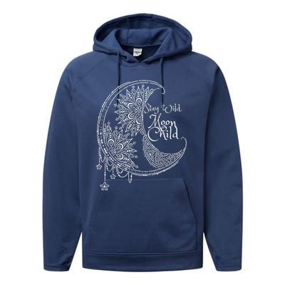 Stay Wild Moon Child Performance Fleece Hoodie