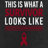 Survivor Warrior Multiple Myeloma Awareness Burgundy Ribbon Gift Hat