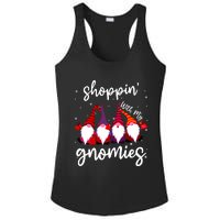 Shopping With My Gnomies Cute Xmas Gnomes Lover Christmas Ladies PosiCharge Competitor Racerback Tank