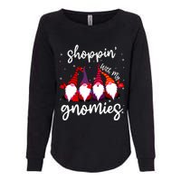 Shopping With My Gnomies Cute Xmas Gnomes Lover Christmas Womens California Wash Sweatshirt