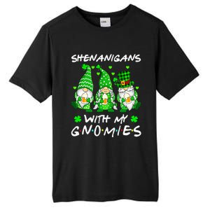 Shenanigans With My Gnomies Shamrock Happy St Patricks Day Tall Fusion ChromaSoft Performance T-Shirt