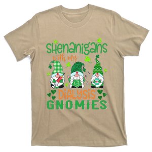 Shenanigans With My Dialysis Gnomies St Patricks Day Nurse T-Shirt