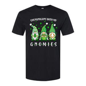 Shenanigans With My Gnomies St Patricks Day Gnome Softstyle CVC T-Shirt