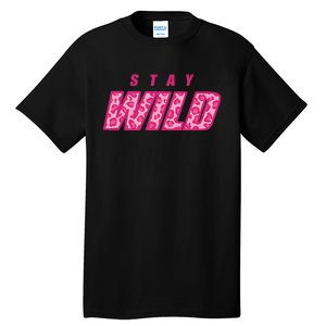 Stay Wild Merch Ben Azelart Pink Tall T-Shirt