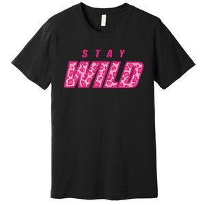 Stay Wild Merch Ben Azelart Pink Premium T-Shirt