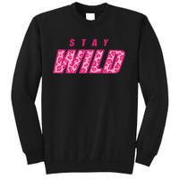 Stay Wild Merch Ben Azelart Pink Tall Sweatshirt