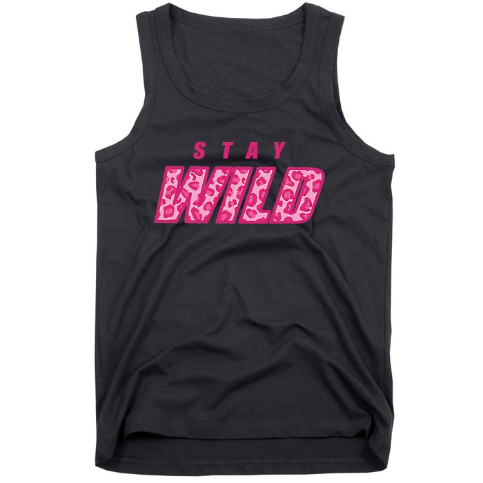 Stay Wild Merch Ben Azelart Pink Tank Top