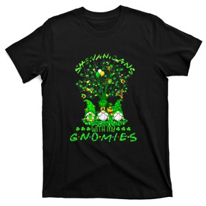 Shenanigans With My Gnomies St Patrick's Day Gnome Shamrock T-Shirt