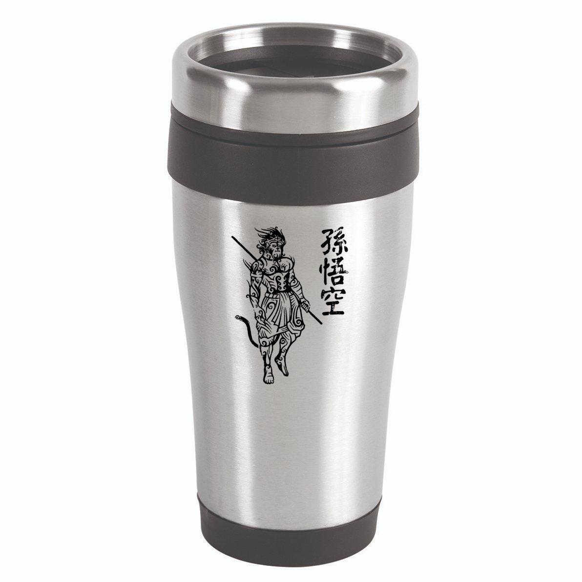 Sun Wukong Monkey King Chinese Characters Letters 16oz Travel Tumbler