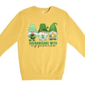 Shenanigans With My Gnomies Cute Premium Crewneck Sweatshirt