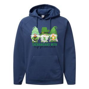 Shenanigans With My Gnomies Cute Performance Fleece Hoodie