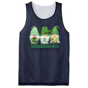 Shenanigans With My Gnomies Cute Mesh Reversible Basketball Jersey Tank