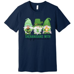 Shenanigans With My Gnomies Cute Premium T-Shirt