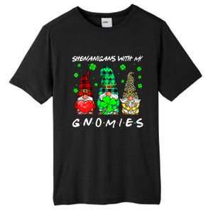 Shenanigans With My Gnomies Shamrock St Patrick's Day Gnome Tall Fusion ChromaSoft Performance T-Shirt