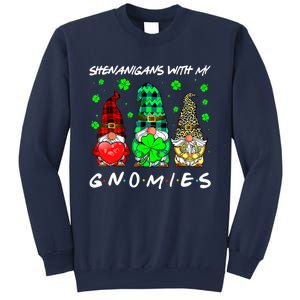 Shenanigans With My Gnomies Shamrock St Patrick's Day Gnome Sweatshirt