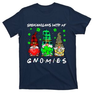 Shenanigans With My Gnomies Shamrock St Patrick's Day Gnome T-Shirt