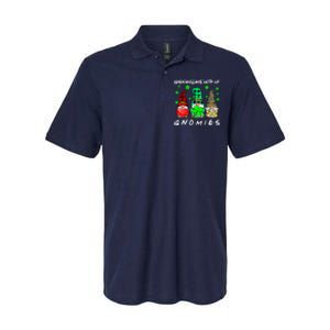 Shenanigans With My Gnomies Shamrock St Patrick's Day Gnome Softstyle Adult Sport Polo