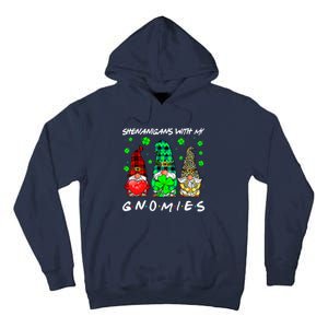 Shenanigans With My Gnomies Shamrock St Patrick's Day Gnome Tall Hoodie