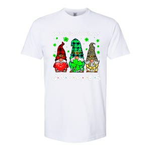 Shenanigans With My Gnomies Shamrock St Patrick's Day Gnome Softstyle CVC T-Shirt