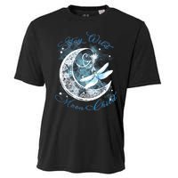 Stay Wild Moon ChildDragonfly Hippie Gift Cooling Performance Crew T-Shirt