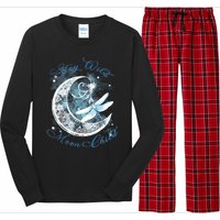 Stay Wild Moon ChildDragonfly Hippie Gift Long Sleeve Pajama Set