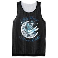 Stay Wild Moon ChildDragonfly Hippie Gift Mesh Reversible Basketball Jersey Tank