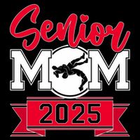 Senior Wrestling Mom Class Of 2025 Graduation Gift Doggie Tank