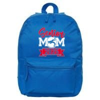 Senior Wrestling Mom Class Of 2025 Graduation Gift 16 in Basic Backpack
