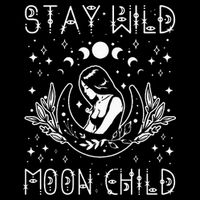 Stay Wild Moon Child Celestial Wiccan Witchy Boho Vibes Bucket Hat