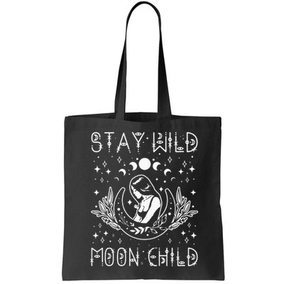 Stay Wild Moon Child Celestial Wiccan Witchy Boho Vibes Bag