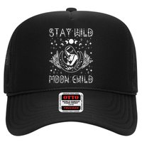 Stay Wild Moon Child Celestial Wiccan Witchy Boho Vibes Trucker Hat