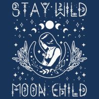 Stay Wild Moon Child Celestial Wiccan Witchy Boho Vibes Infant Baby Jersey Bodysuit