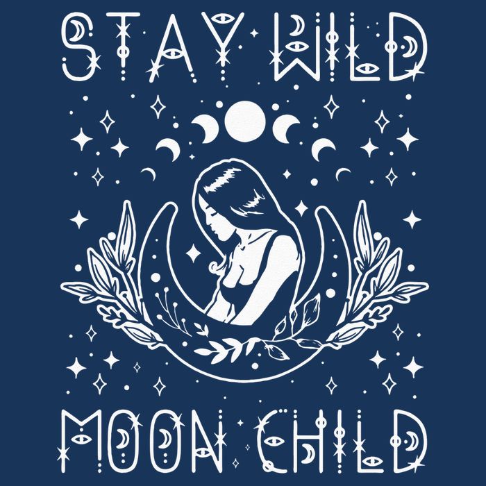 Stay Wild Moon Child Celestial Wiccan Witchy Boho Vibes Infant Baby Jersey Bodysuit