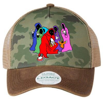 Shadow Wizard Money Gang We Love Casting Spells Funny Meme Shadow Wizard Legacy Tie Dye Trucker Hat