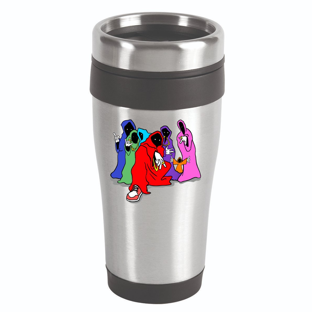 Shadow Wizard Money Gang We Love Casting Spells Funny Meme Shadow Wizard 16oz Travel Tumbler