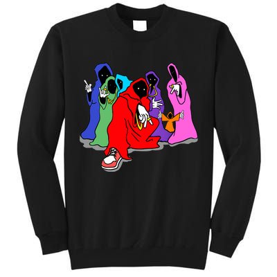 Shadow Wizard Money Gang We Love Casting Spells Funny Meme Shadow Wizard Tall Sweatshirt