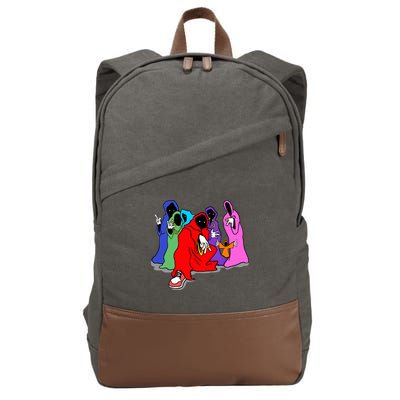 Shadow Wizard Money Gang We Love Casting Spells Funny Meme Shadow Wizard Cotton Canvas Backpack